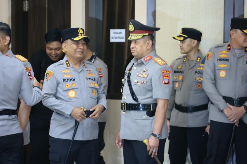 Kapolda Aceh Irjen Pol. Ruddi Setiawan menghadiri pelantikan dan serah terima jabatan sejumlah Pati dan Pamen Polri di Rupattama Mabes Polri, Jakarta, Sabtu (3/10/2026). Foto: Dok. Istimewa 